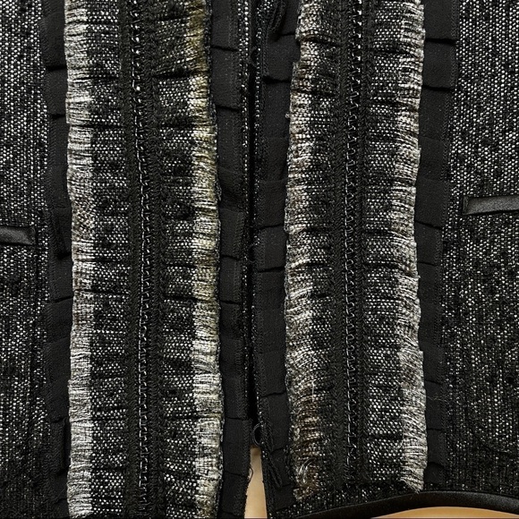 BCBGMaxAzria Campbell Cropped 3/4 Sleeve Jacket - Picture 3 of 7
